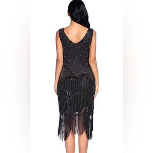 Vintage 1920’s Look Gatsby Flapper Style Dress Never Worn. Size Small.